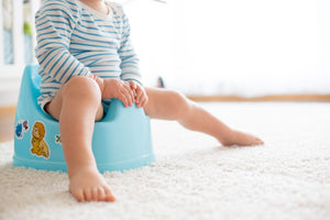 Cute toddler potty training
