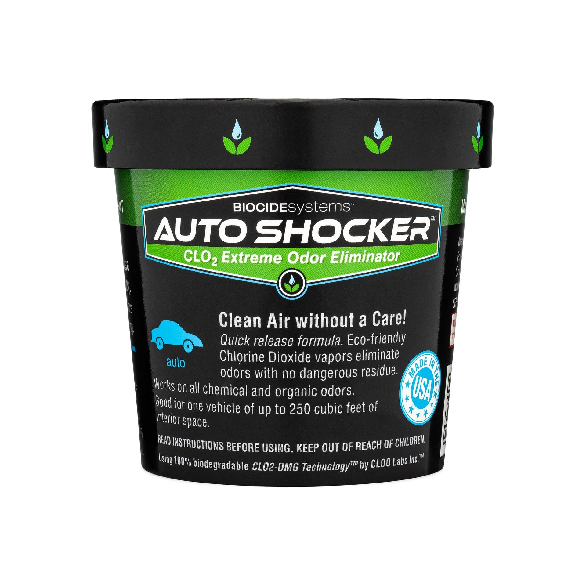 Auto Shocker™ ClO2 Odor Eliminator Quick Release | Biocide