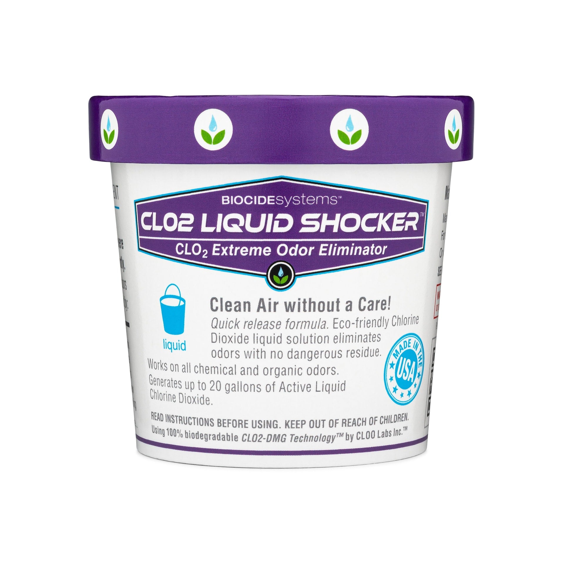 Biocide Systems clo2 Liquid Shocker